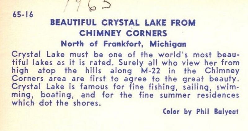 Chimney Corners Resort - Vintage Postcard (newer photo)